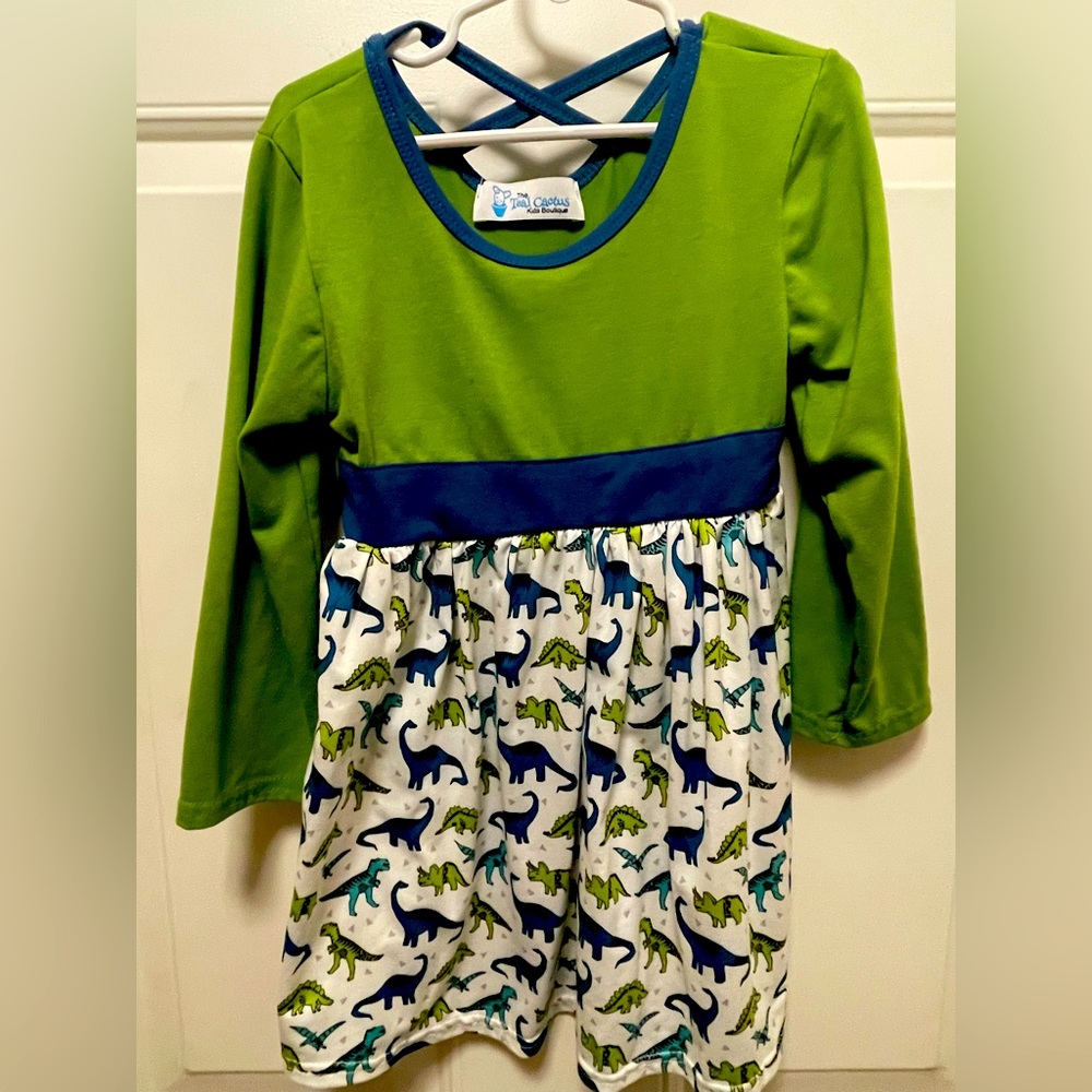 Dino 🦕 🦖 Dress Sz 5/6
